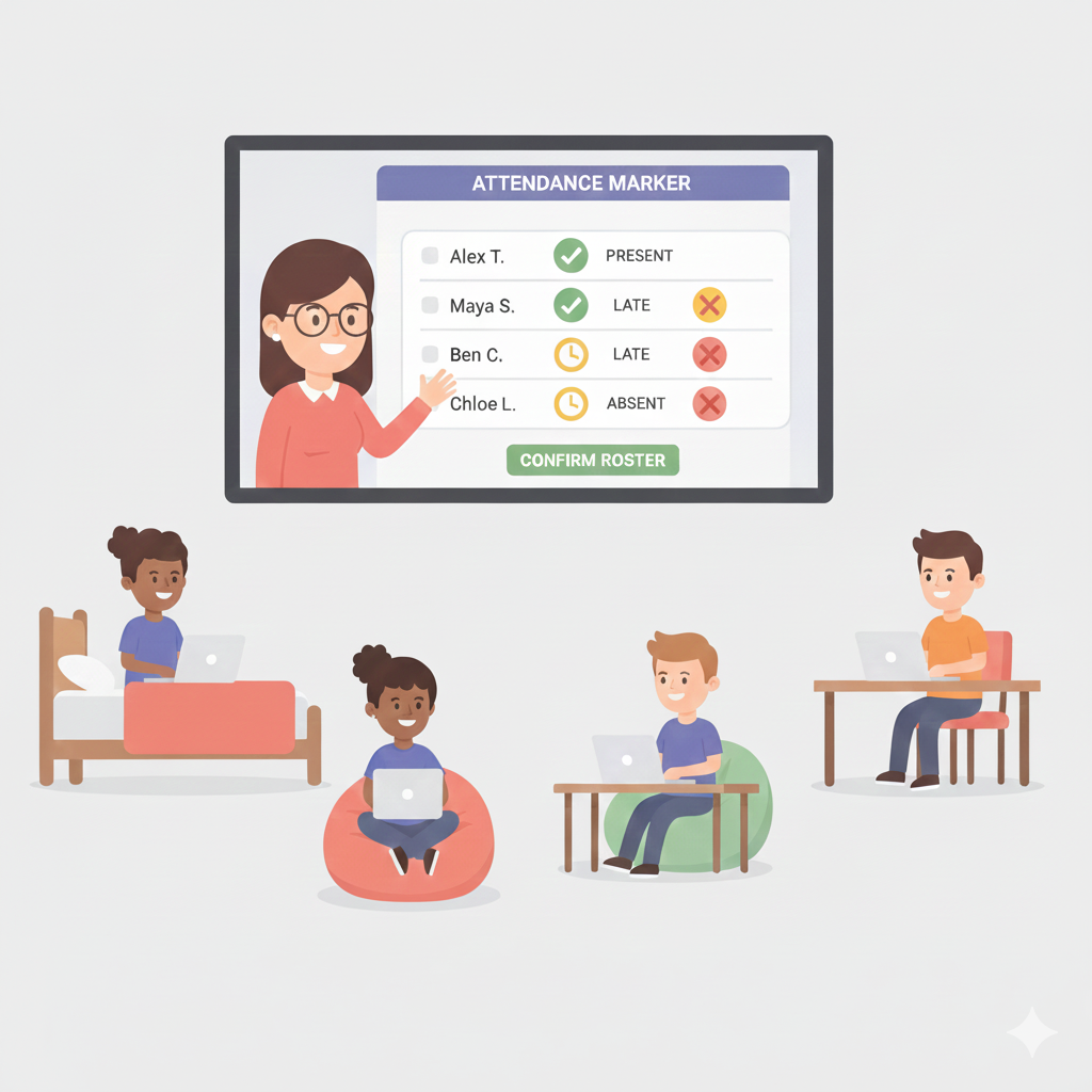 Attendance Marking System for Online Classes
